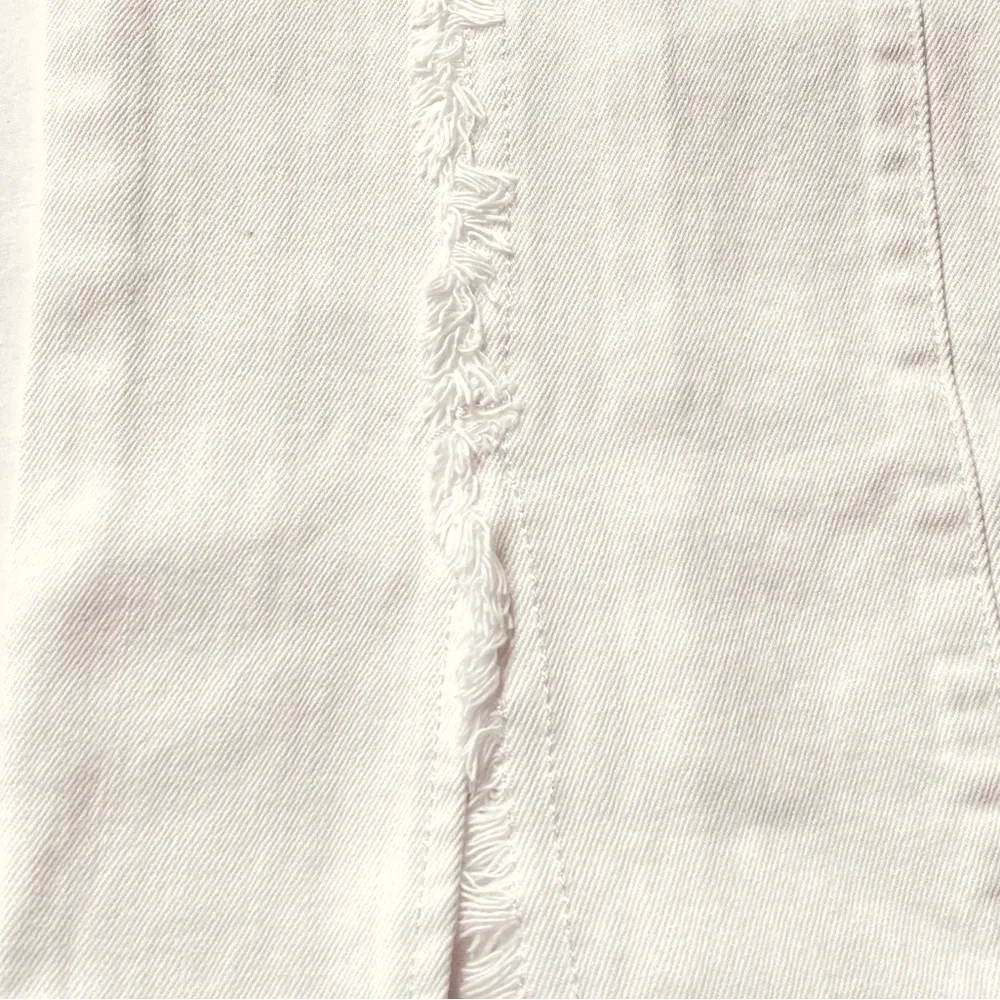 DL1961 Patti Straight High Rise Vintage Jeans White Size 25 - Image 5