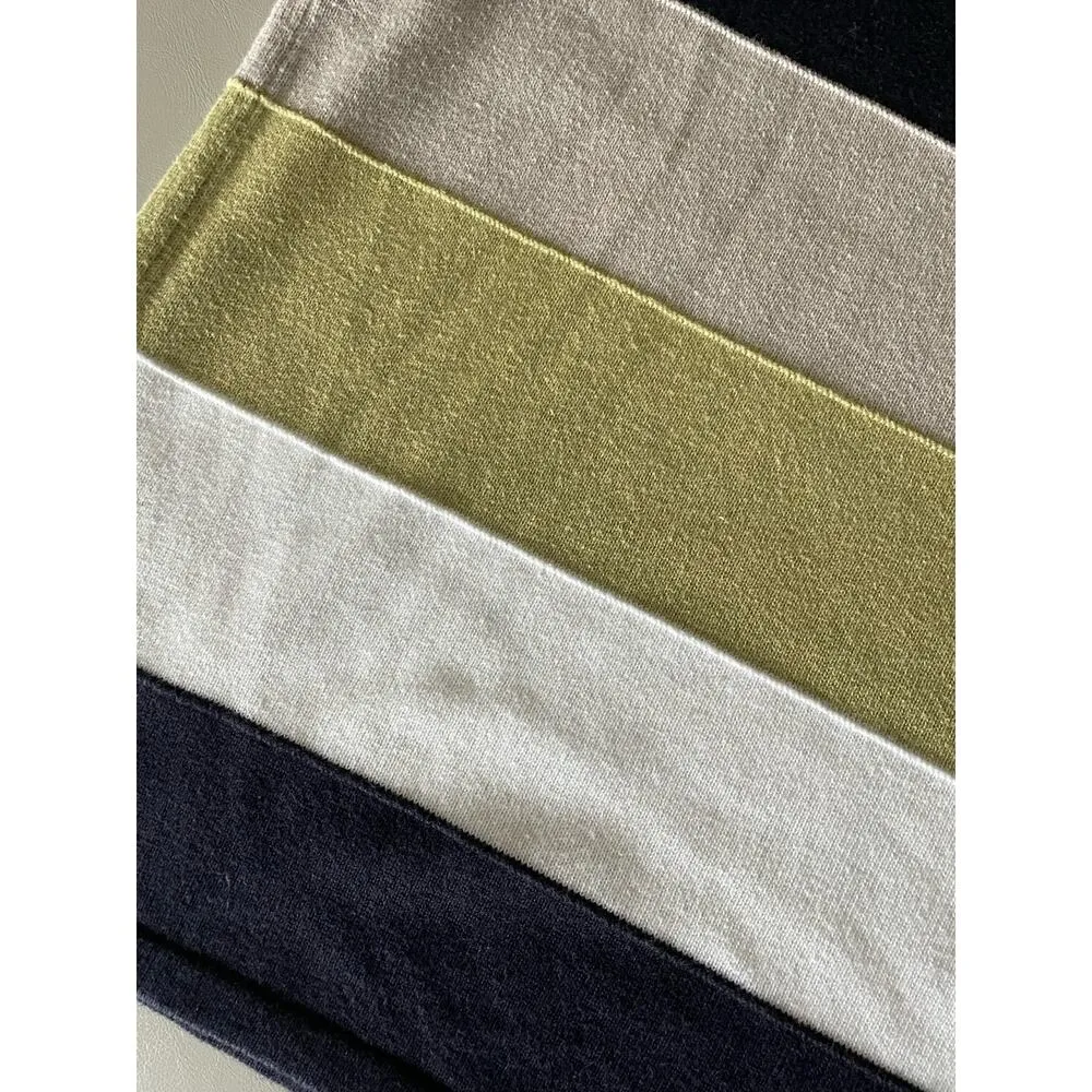 Christopher & Banks Y2K Stripe Colorblock Knit Top Medium - Image 2