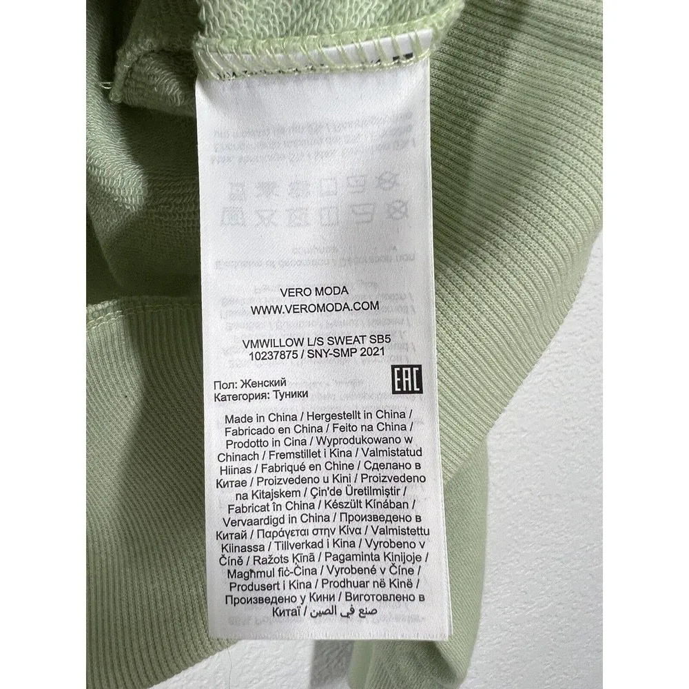 Vero Moda Ruffle Sleeve Sweatshirt - Image 4