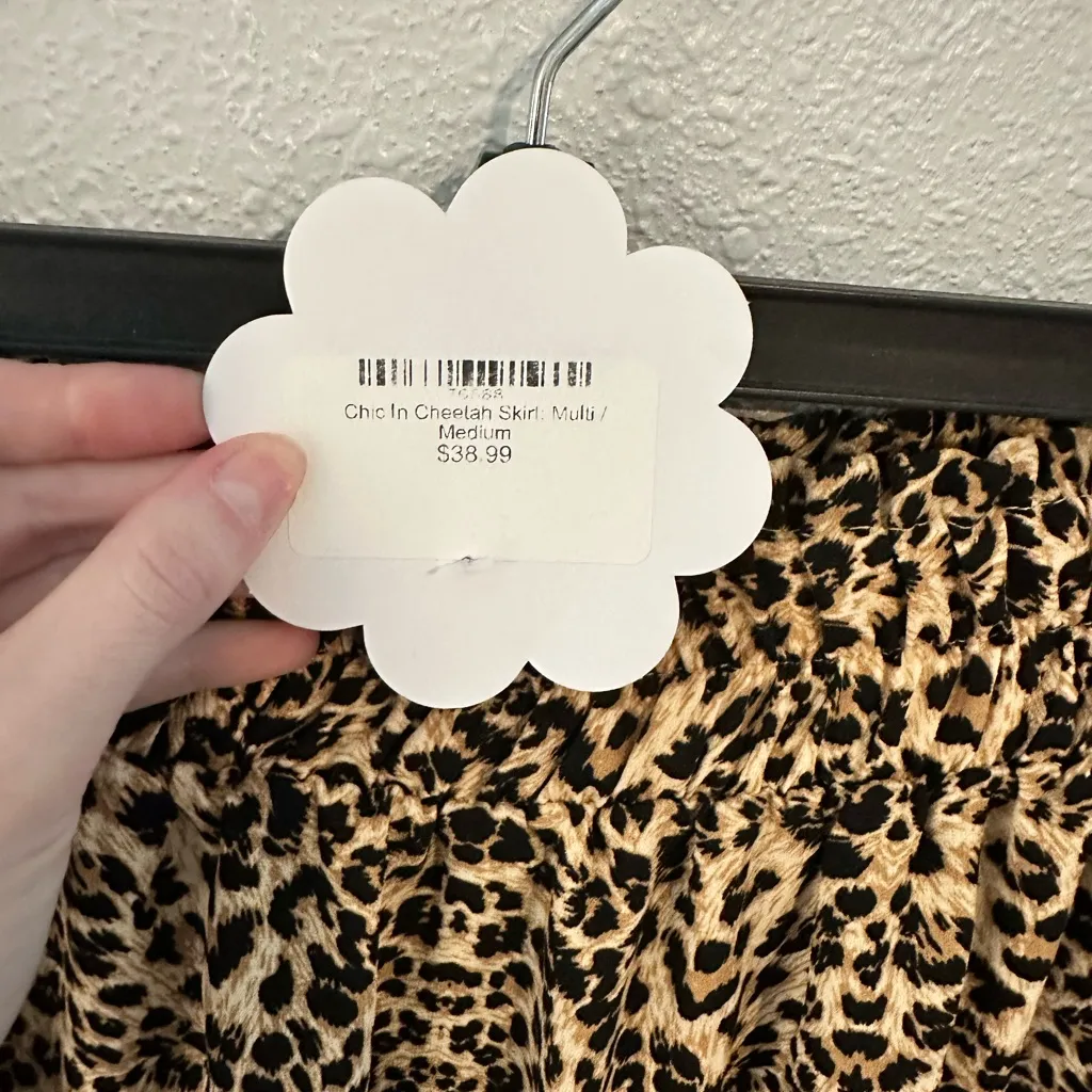 Cheetah skirt - Image 2