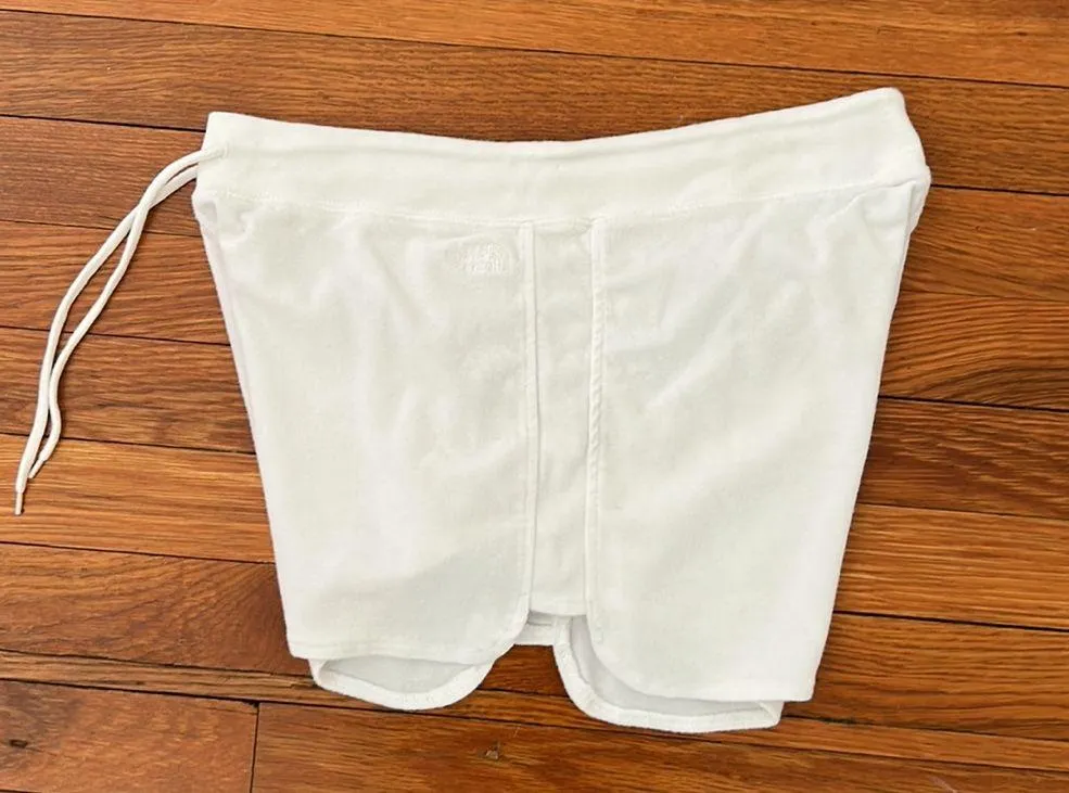 The North Face White Terrycloth A5 Series Shorts - Image 9