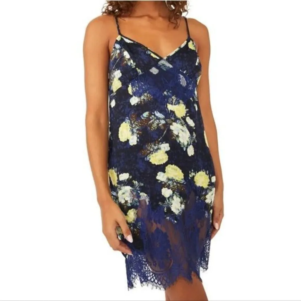 ✨Free People Intimately Sunfade Floral Slip Dress Medium Night Combo✨ - Image 9