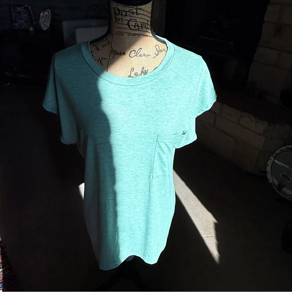 Source Unknown Mint Green Short Sleeve Top - Image 14