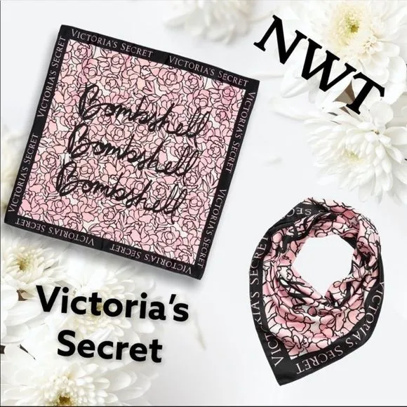 Victoria’s Secret BOMBSHELL FLORAL SCARF - Image 2