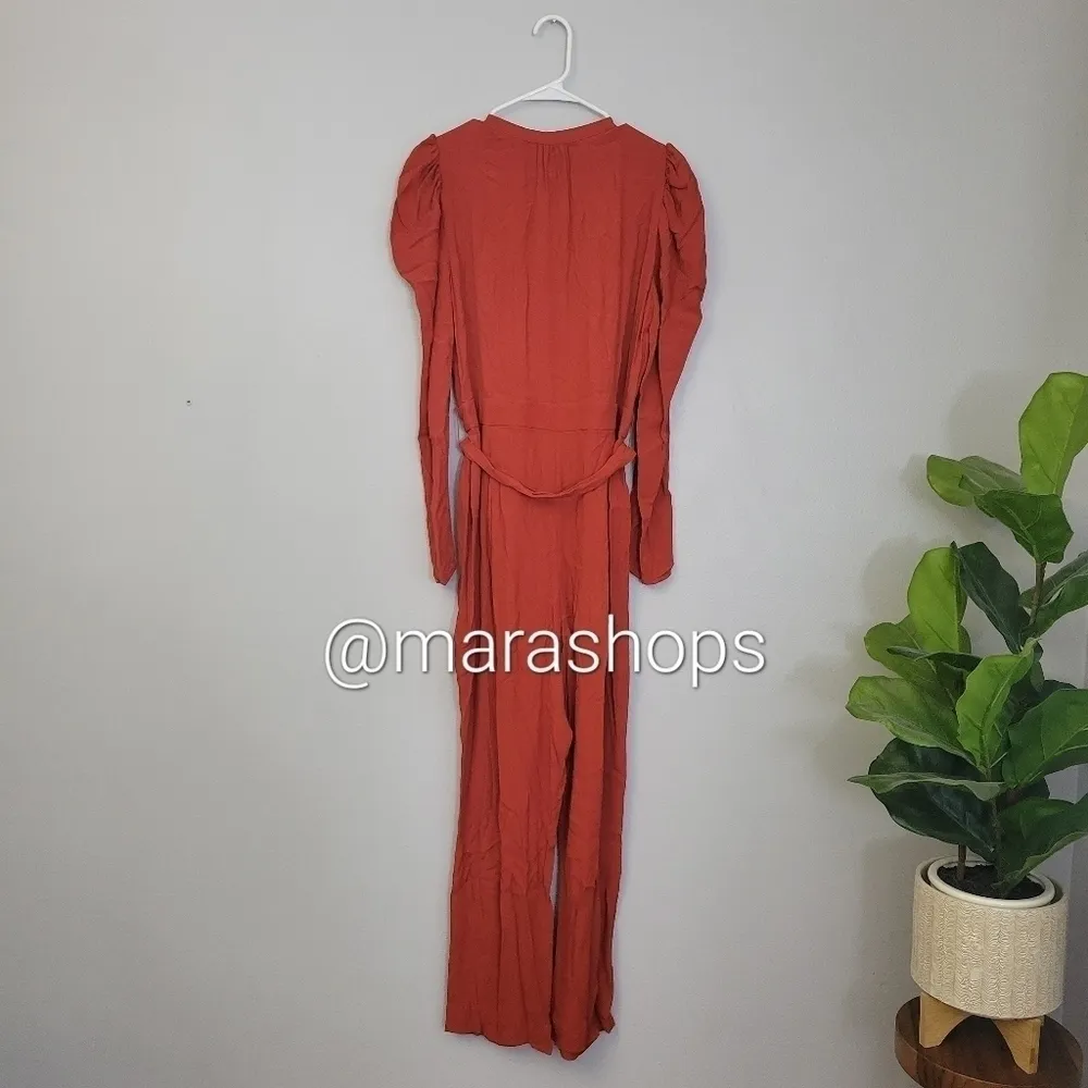 J.Crew  Drapey puff-sleeve jumpsuit - Image 6