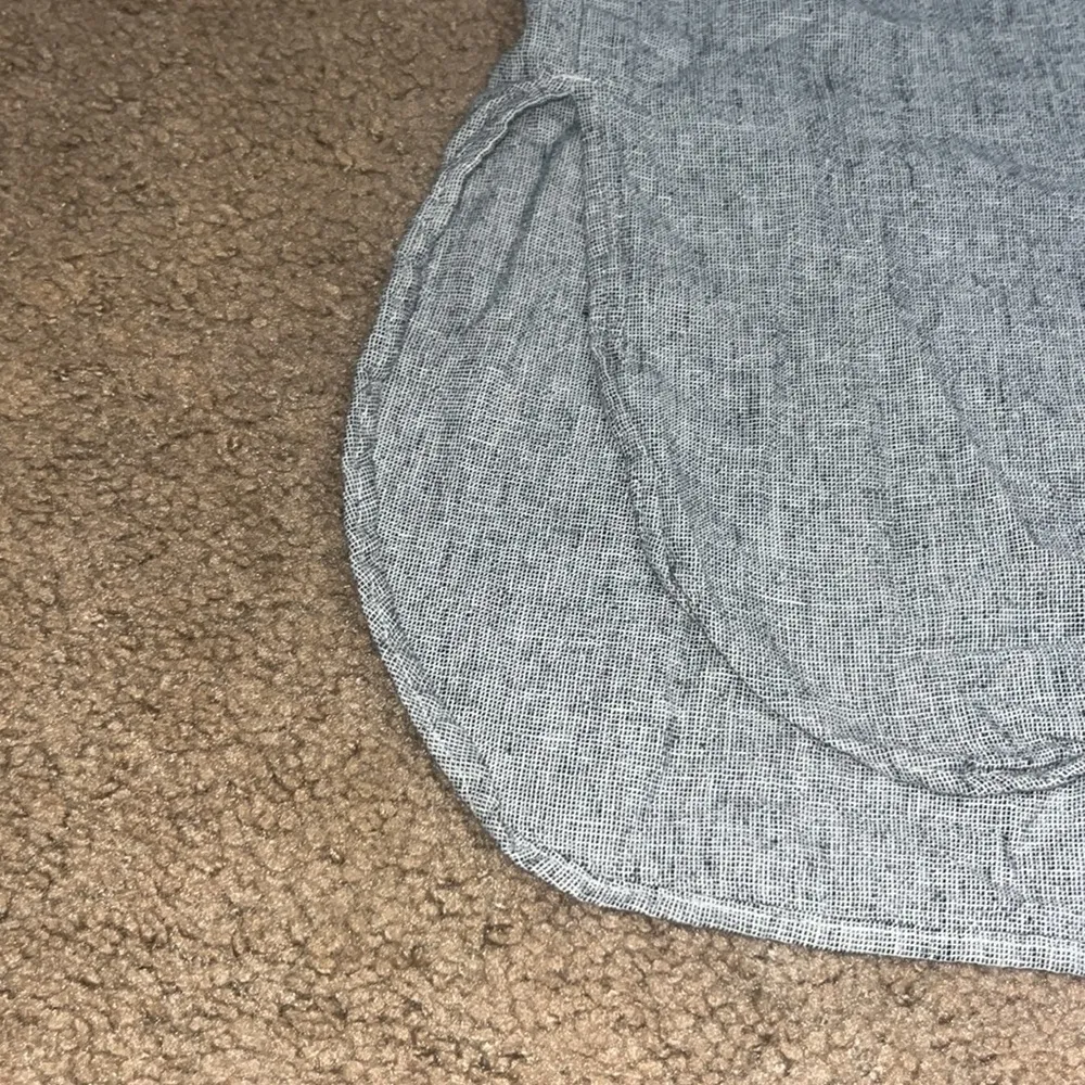 Cut Loose Easy Shirt Linen Cotton‎ Large Black - Image 7