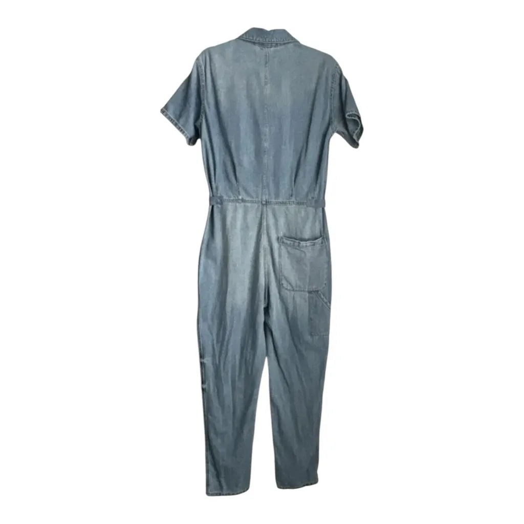 Pistola Grover Denim Field Light Blue Denim Jumpsuit - Image 6