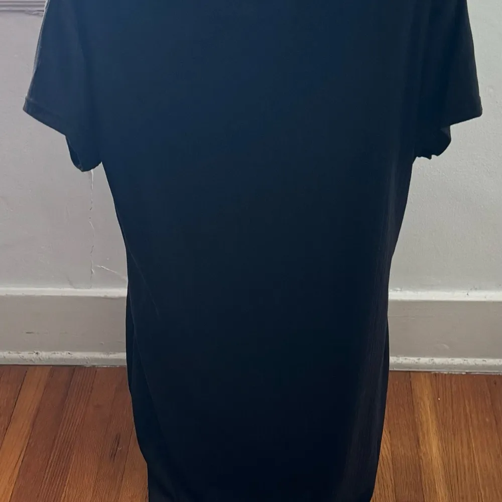 No Boundaries Junior black ribbed 1/4 zip collared bodycon mini dress, size XL - Image 4