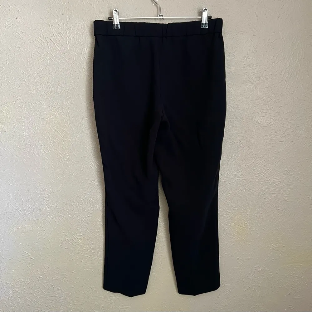 Aritzia Wilfred Crepe Darontal Pull On Trouser Pants in Black 2 - Image 6