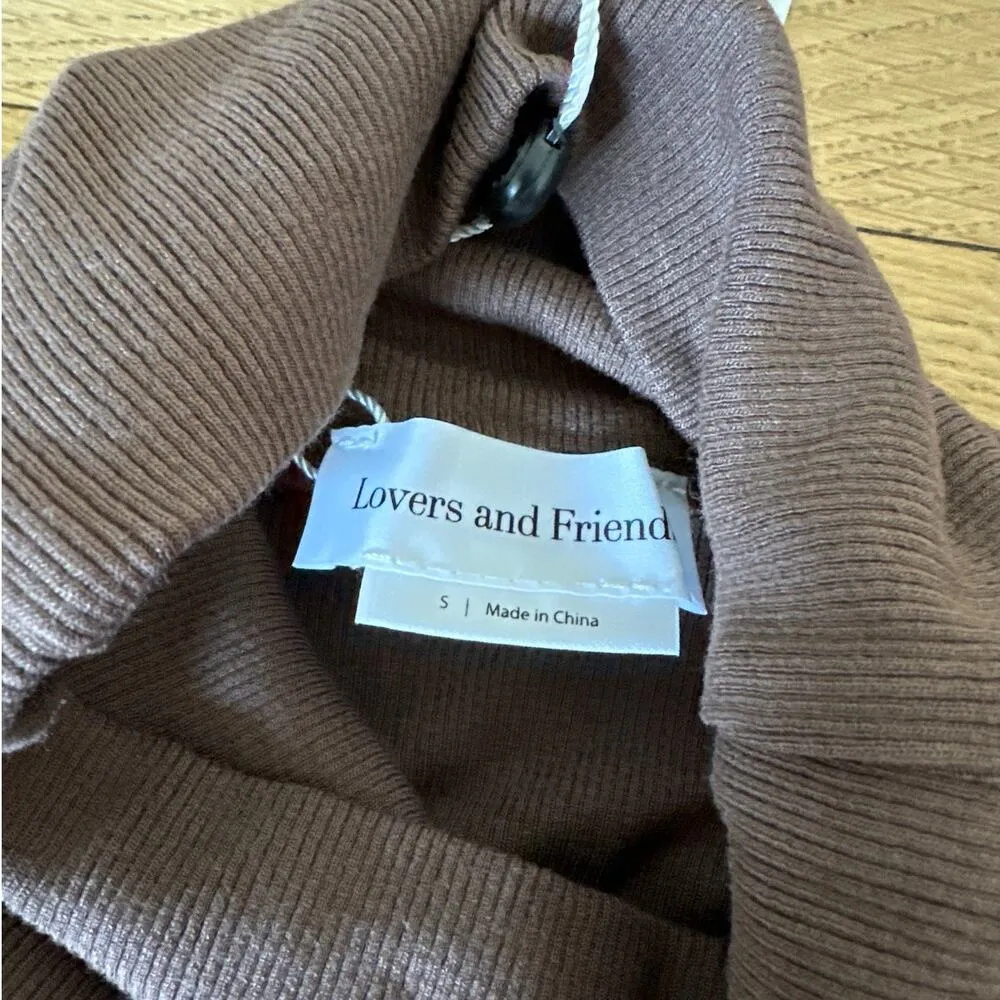 Lovers + Friends - Ellen High Neck Thong Bodysuit in Brown - Image 3