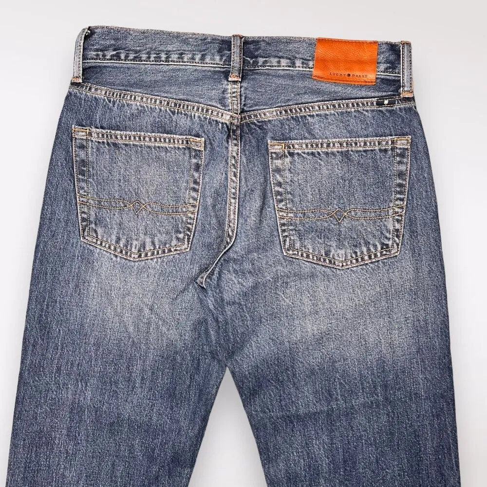 Lucky Brand 221 Original Straight Denim Jeans Cotton Size 29 x 32 - Image 8