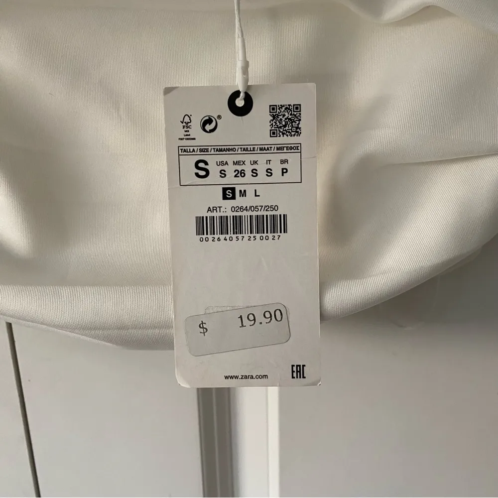 ZARA White  Top - Image 3