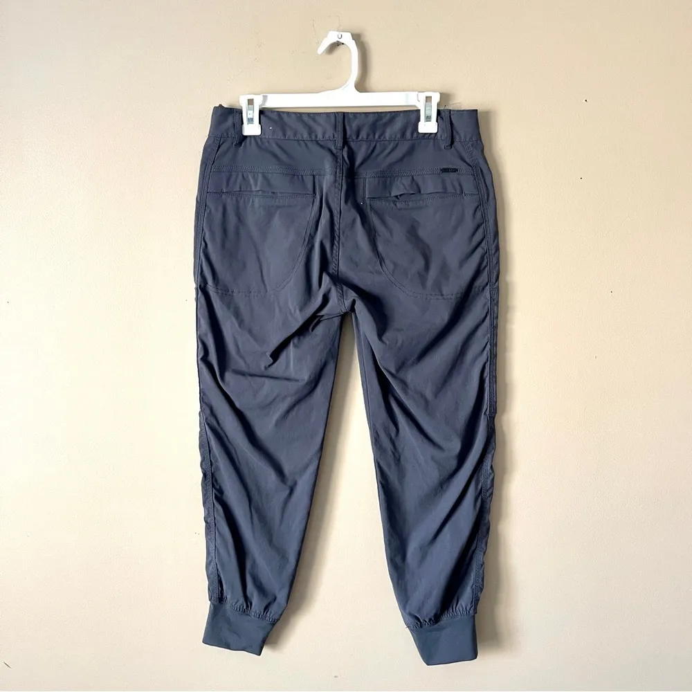 PRANA | Charcoal Gray Nylon Jogger Pants Sz 8 - Image 5