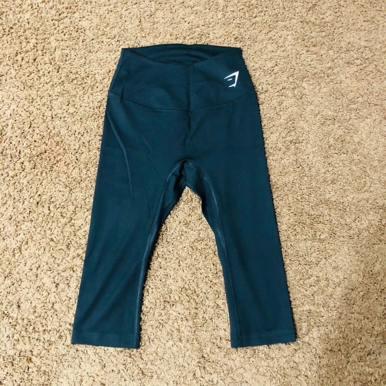 Brand New Gymshark Training Cropped Legging Black For Women Size Small‎ - Image 2