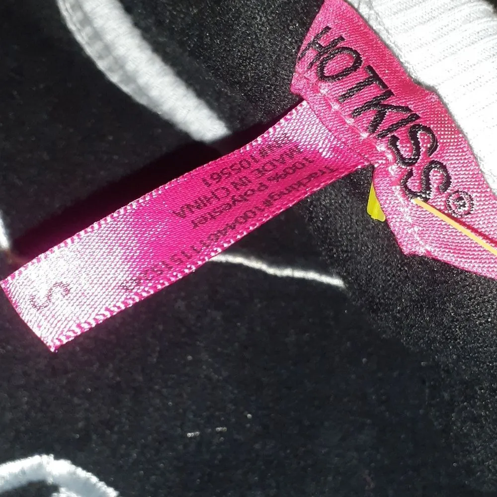 Hotkiss Black & Gray Animal Print Pajama Set SIZE S - Image 3