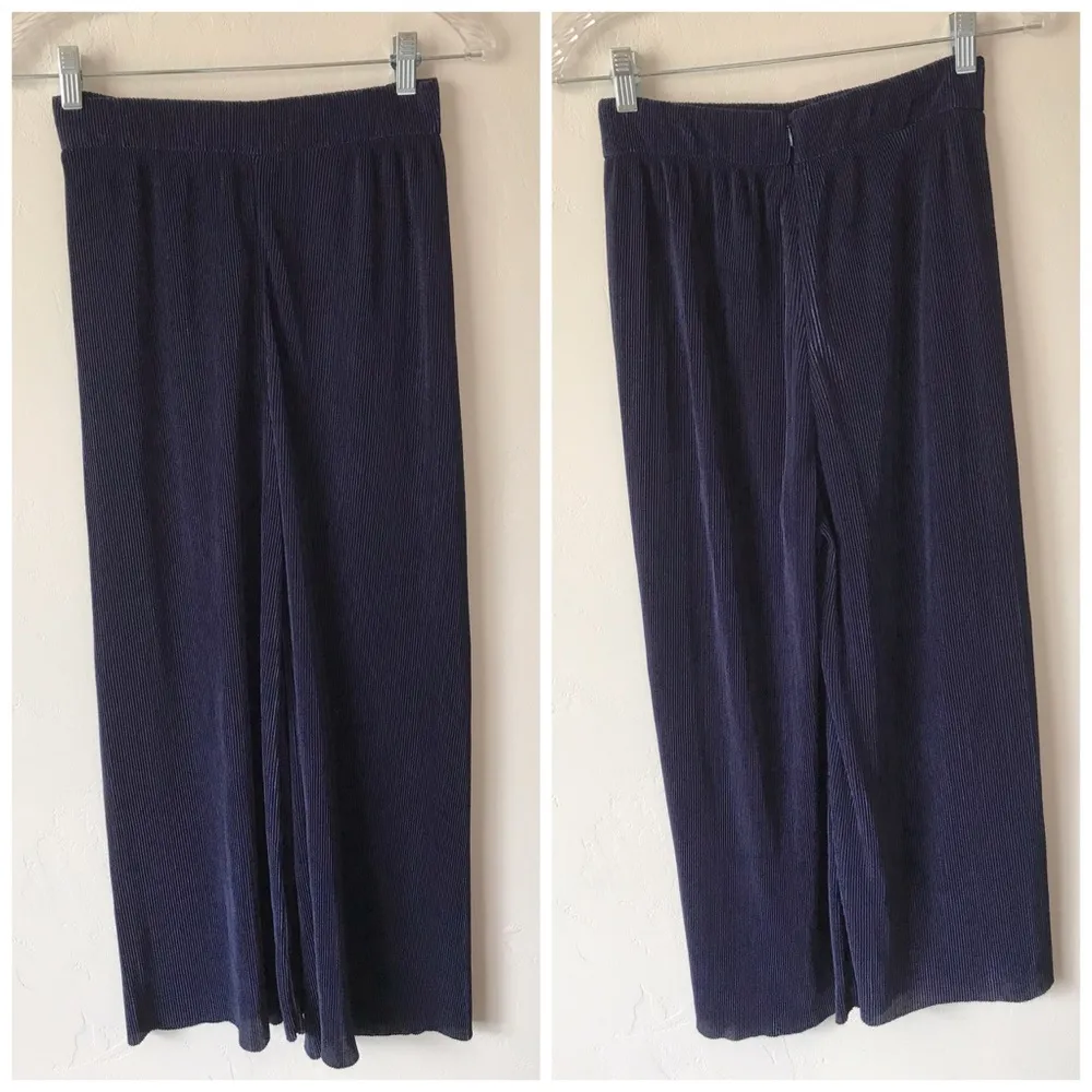 C/MEO COLLECTIVE  Navy Culotte Pants - Image 3