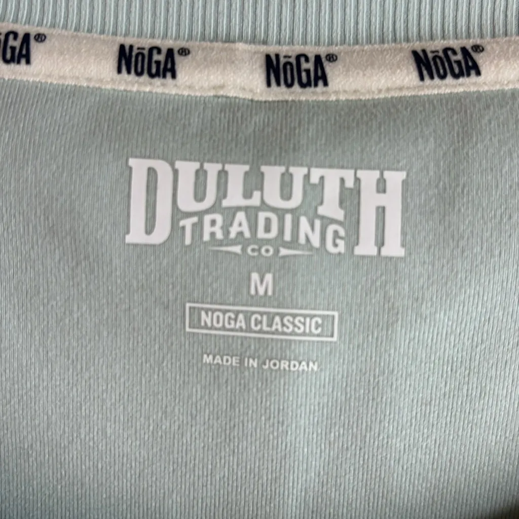 Duluth Trading Co. Noga Lightweight Long Sleeve Shirt Green Size M - Image 5