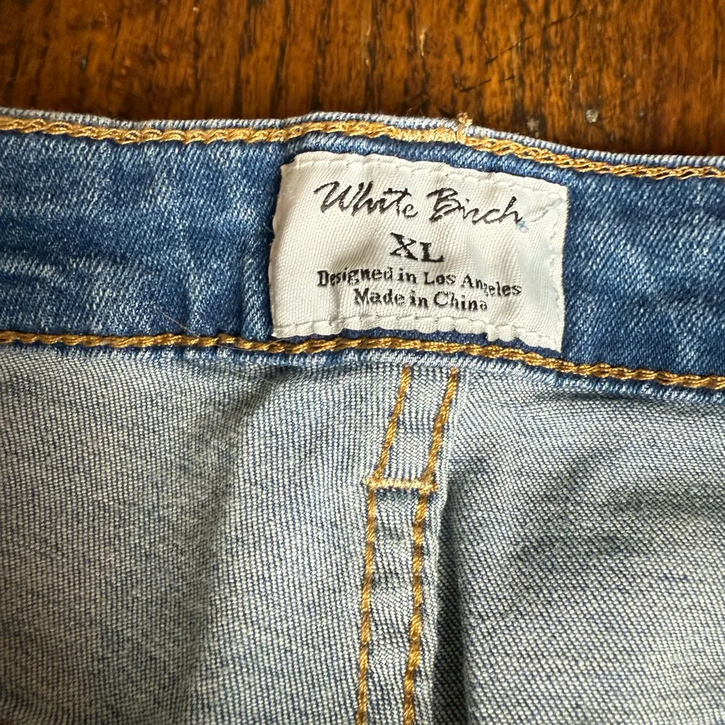 White Birch Blue Skinny Jeans Classic Style‎ - Image 2