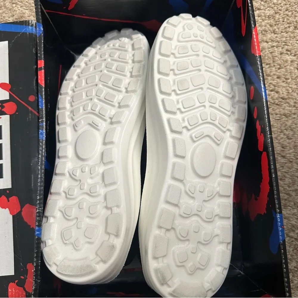 Bueno Rumour Sneakers Black Chunky Leather Suede 40 9.5 Platform - Image 6