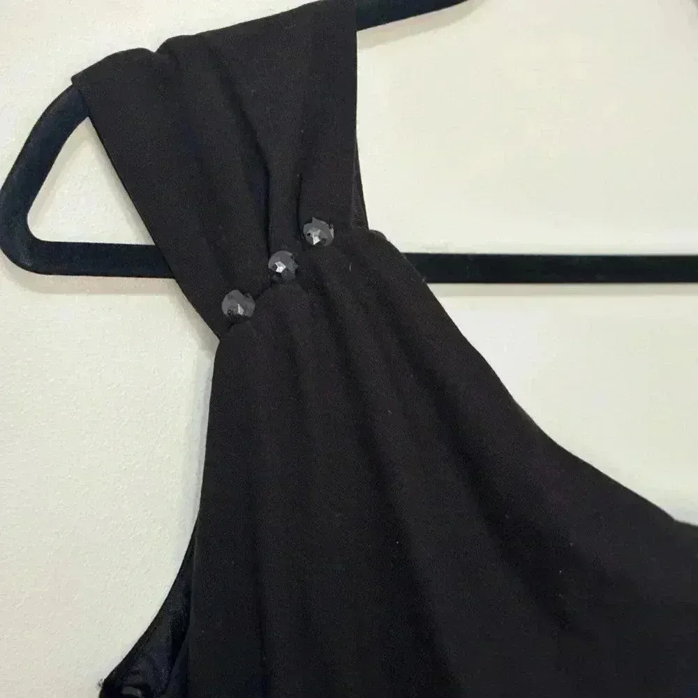 Seraphine Black One Shoulder Maternity Dress🩵‎ Size undefined - Image 5