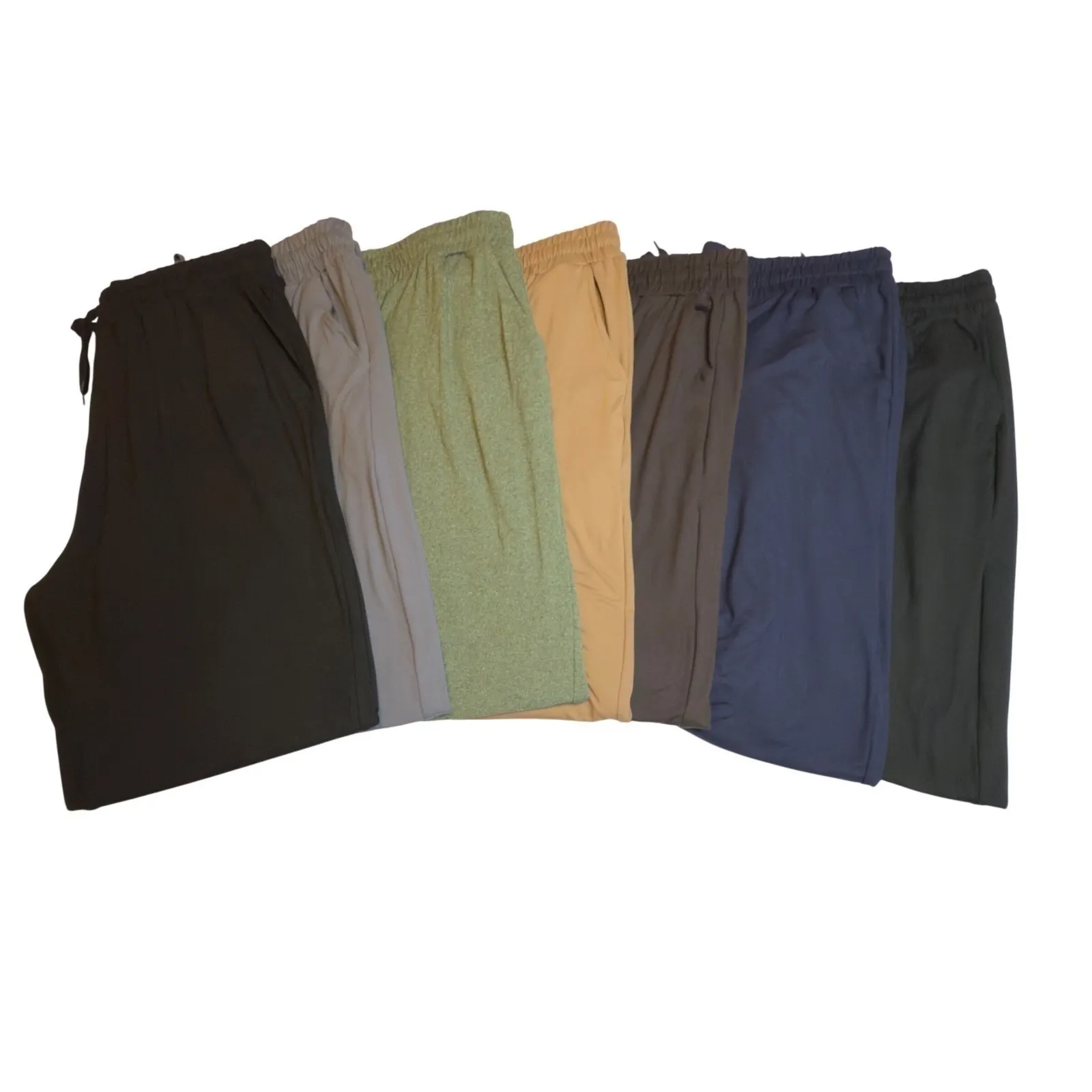 Showitty Set/7 Women Jogger Pants Comfortable Drawstring 2X Lounge Sweatpant #‎ Black Size XXL - Image 4