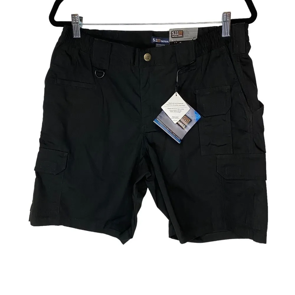 5.11 Tactical Women's TACLITE Pro 9" Ripstop Short Black 12 - Image 2