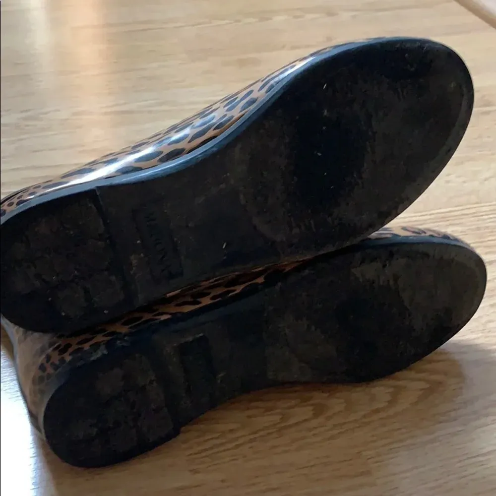 Target Merona Cheetah Print Garden Rainboots sz 7 - Image 6