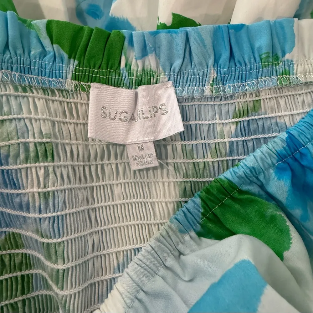 Sugarlips Cotton Mini Smocked dress Size Medium‎ - Image 10