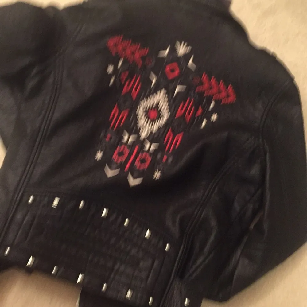 Vigoss faux leather jacket. Xs - Image 8