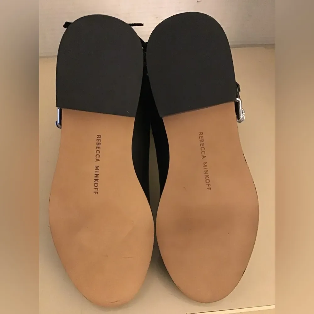 Rebecca Minkoff women black soft leather Sanura fringe boots US 6 - Image 12