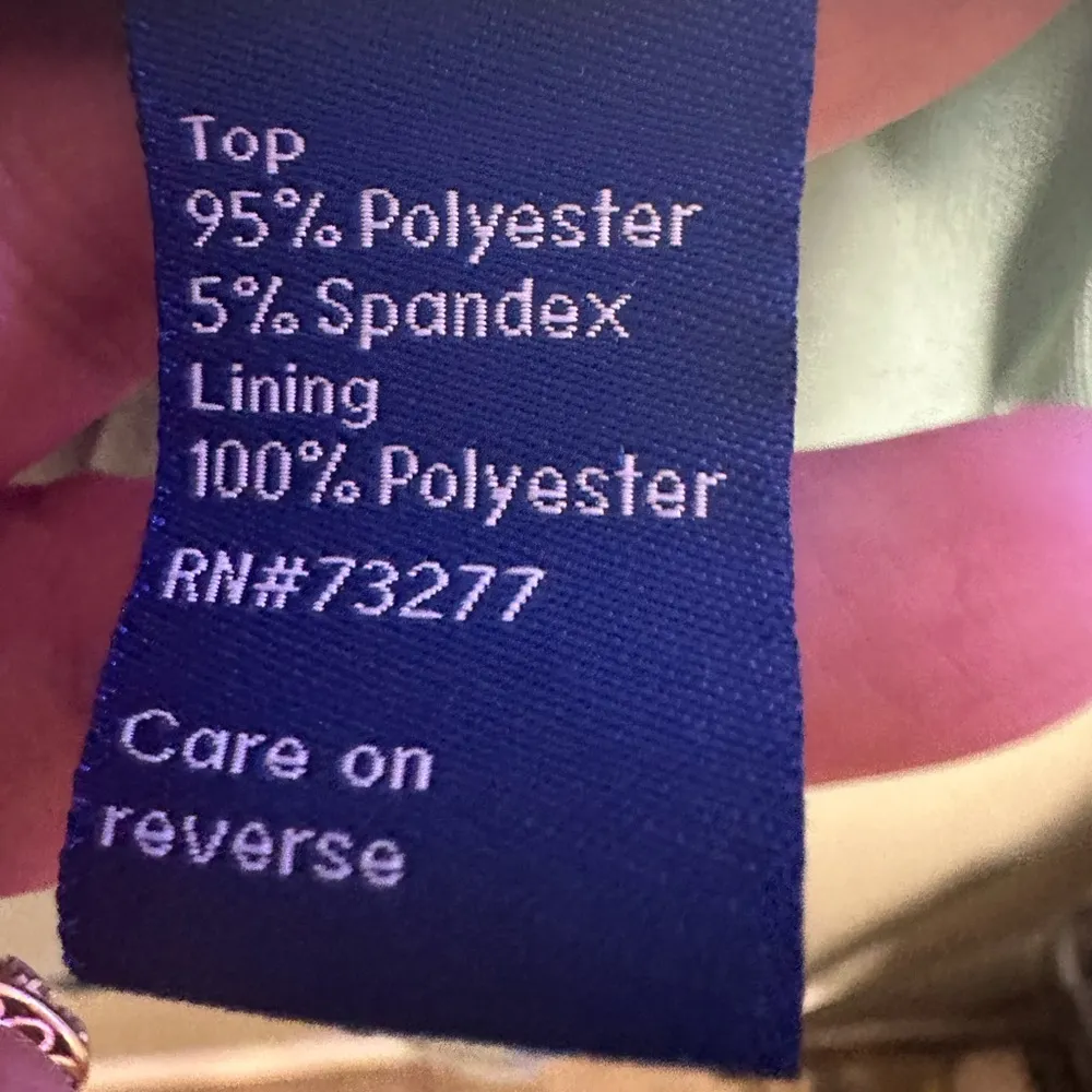 Apt. 9 sleeveless light green floral double layered tunic top - Image 3