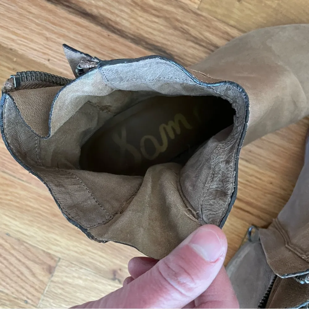 Sam Edelman Cody Leather Double Zipper Ankle - Image 10