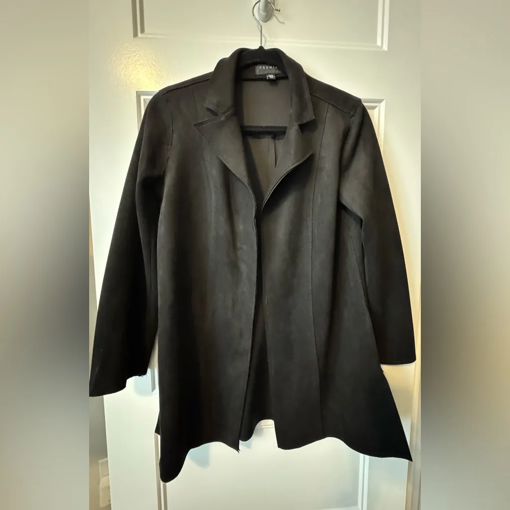 Premise Faux Leather Jacket Black Size Extra Small - Image 2
