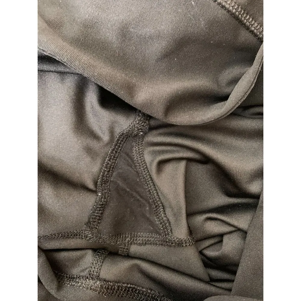 Vogo Athletica Womens M Black Capri Cropped Yoga Pants Legging Active Stretch - Image 5