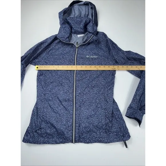 Columbia Women's Switchback Lightweight Hooded Jacket Size S Blue‎ - Image 4