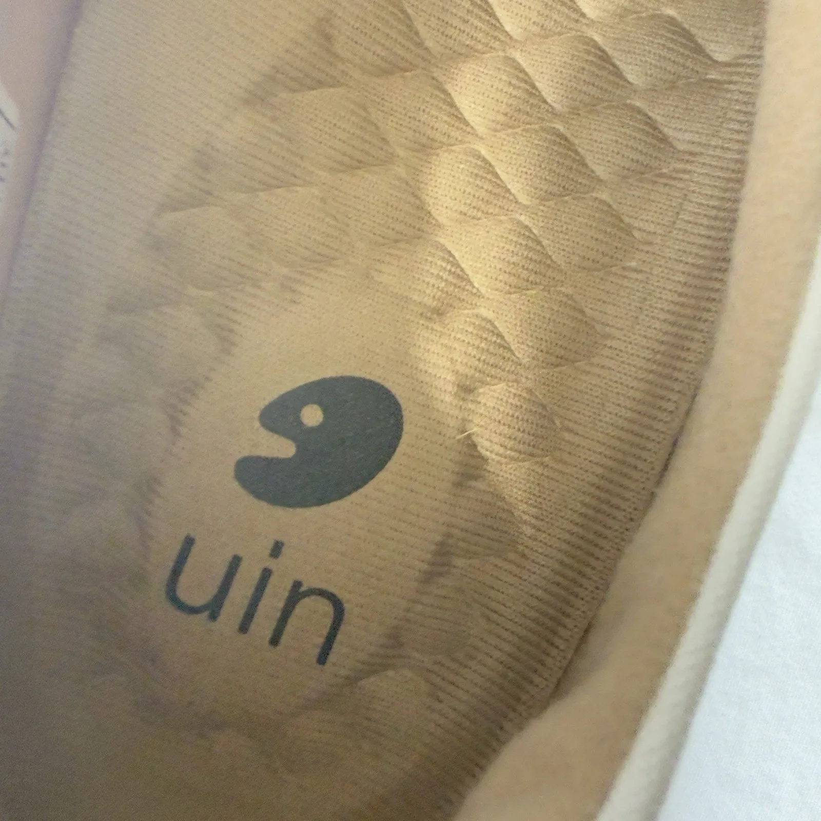 UIN Womens Slip On Sneakers Travel Shoes Casual Loafers Yellow Dog Size 8 White - Image 11