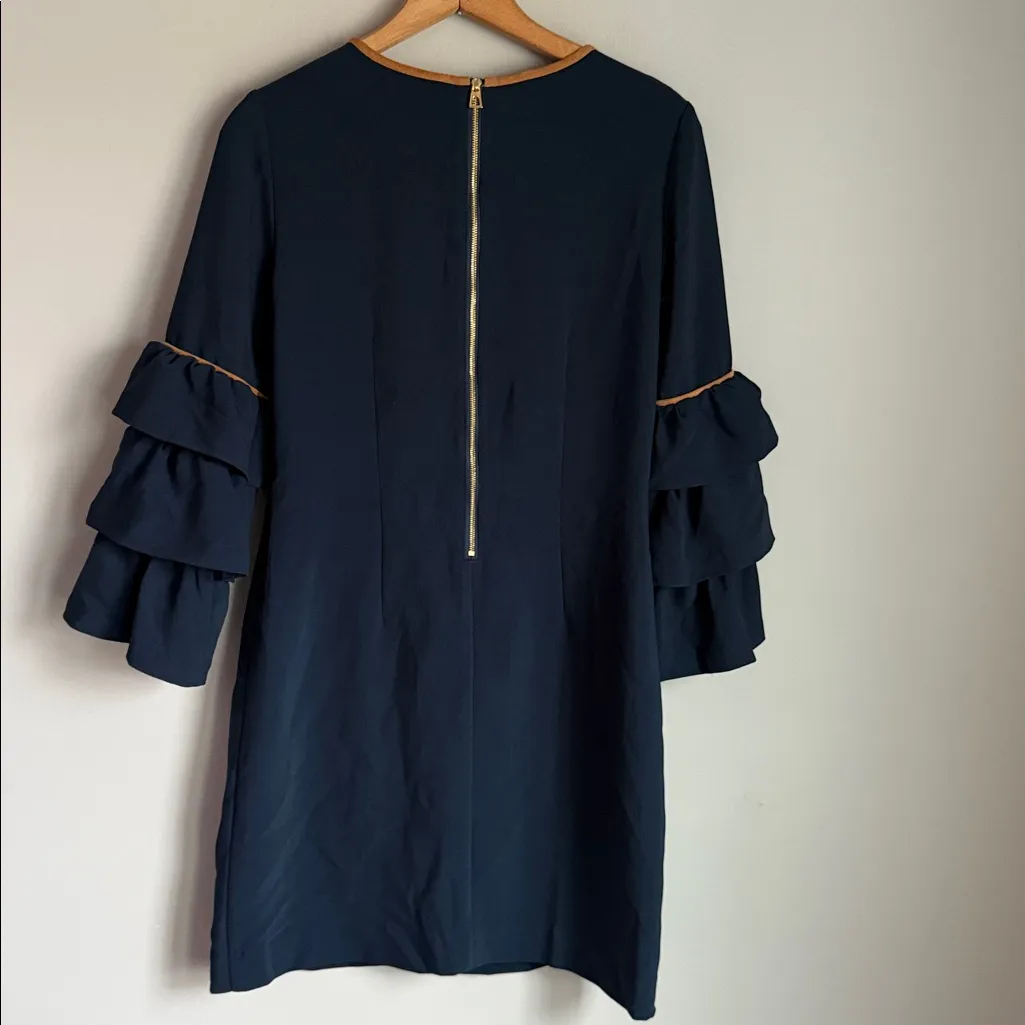 NEW Sail to Sable Tiered Ruffle Sleeve Shift Dress 0 - Image 7