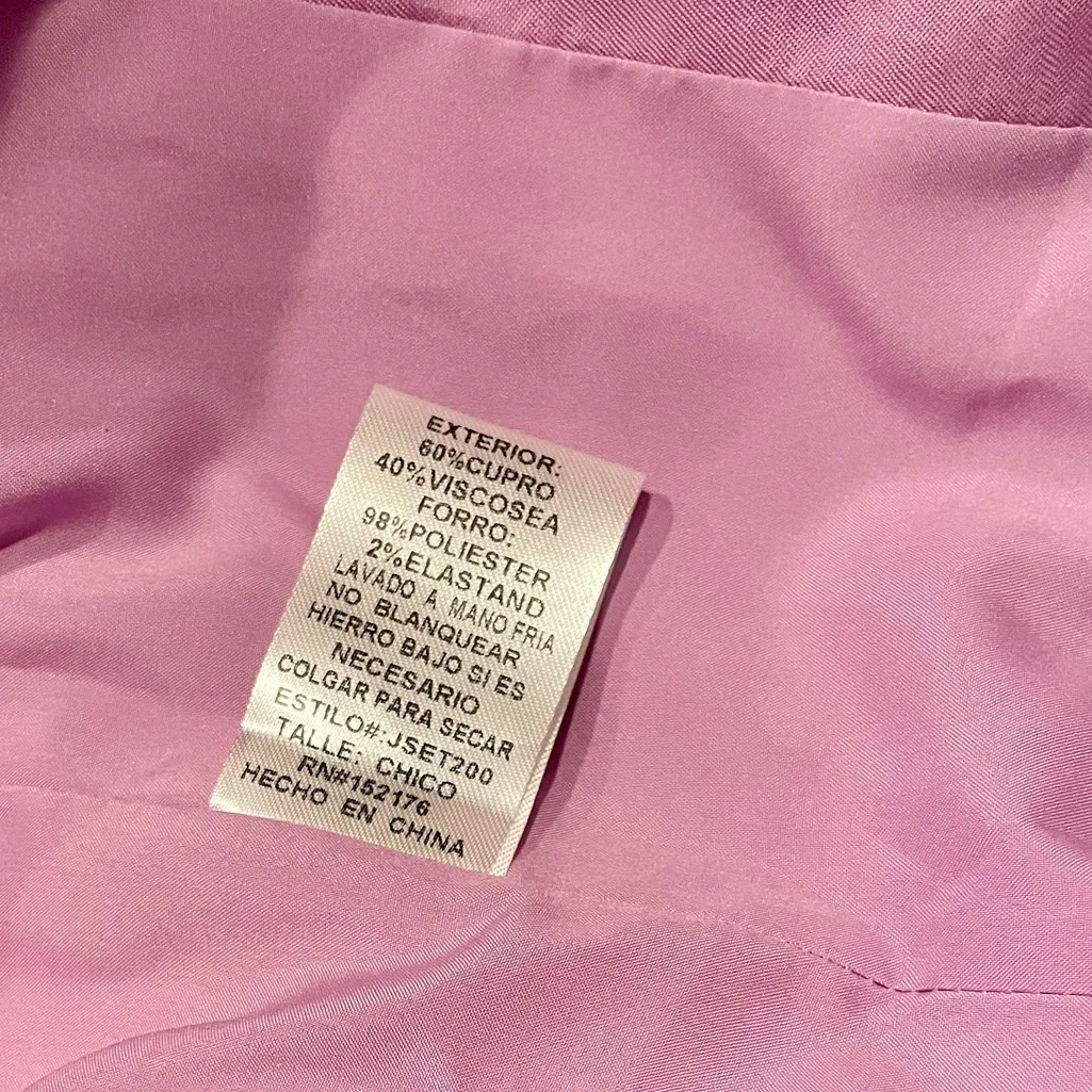 Reset by Jane Lavender Single Button Lightweight Blazer w/ Ruched Sleeve Detail Purple - Image 7