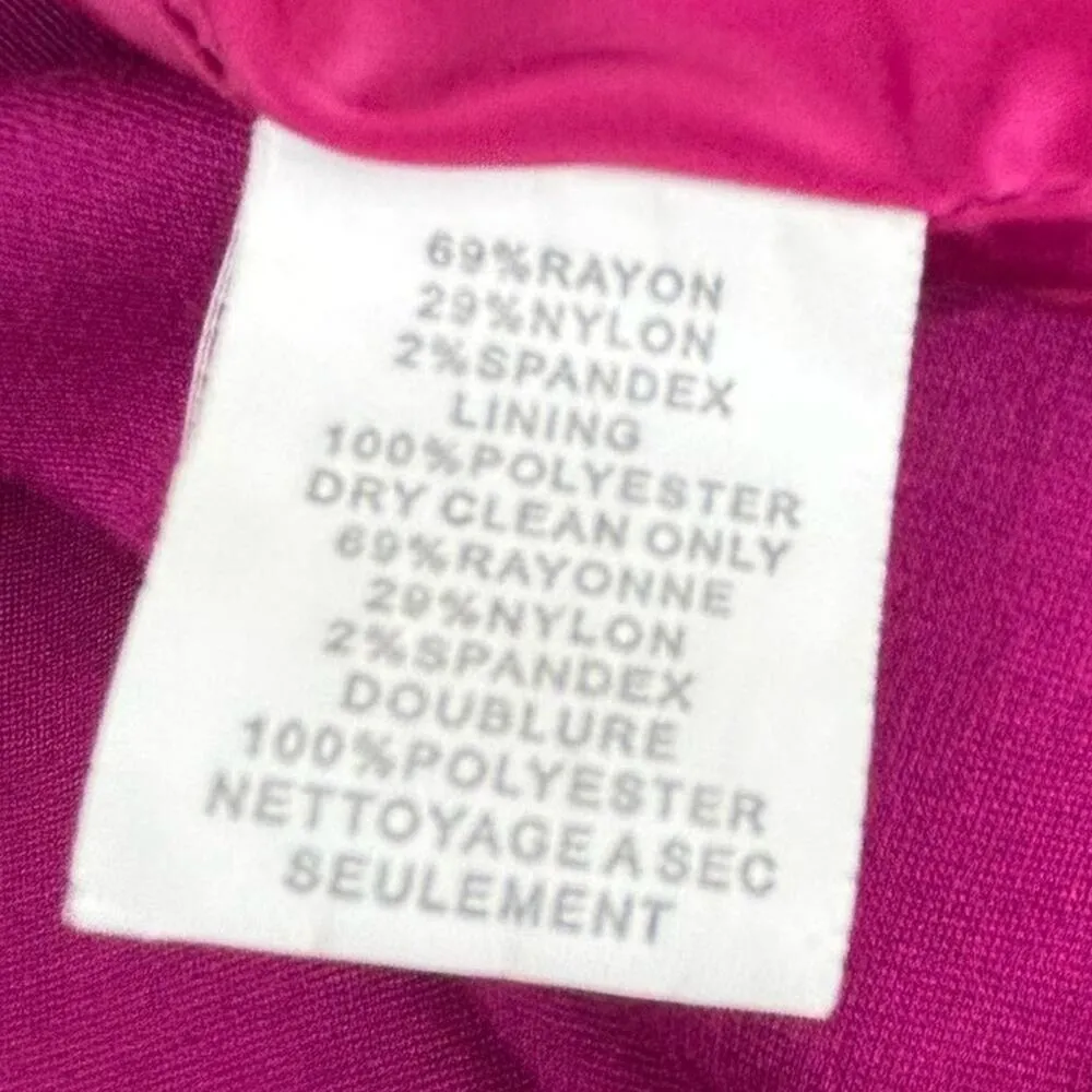 Trina Turk | S | Fong Ponte Knit Cap Sleeve Lined Resort Sheath Shift Mini Dress - Image 11