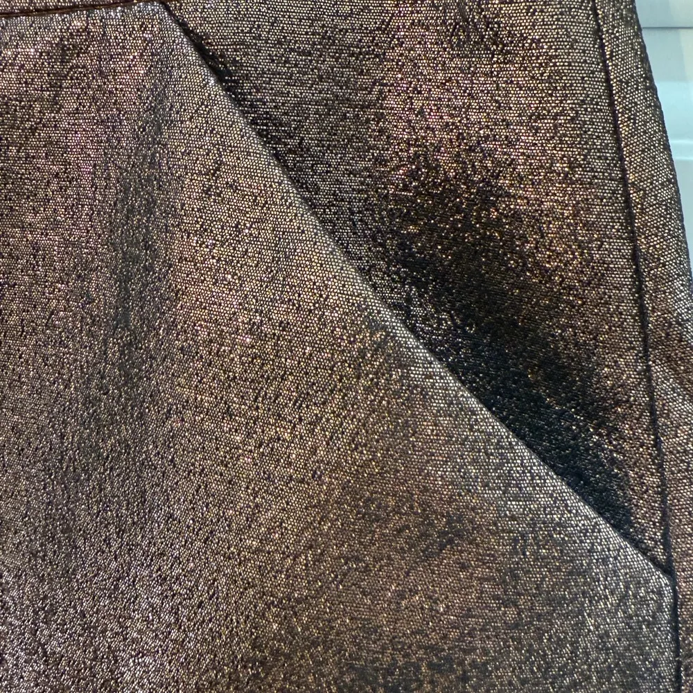 M&S Collection Brown metallic mini skirt 8 - Image 3