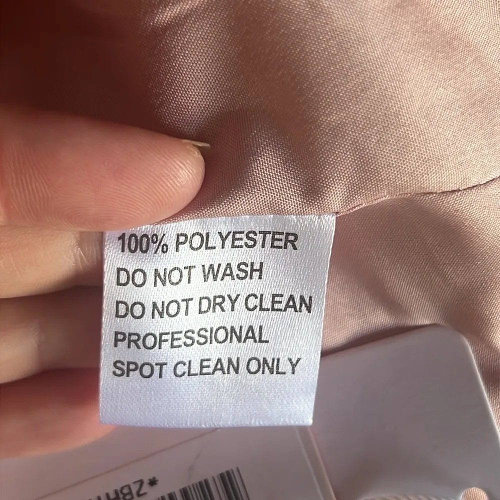 JJ’s House A-line V-Neck Floor-Length Lace Chiffon Bridesmaid Dress - Image 11