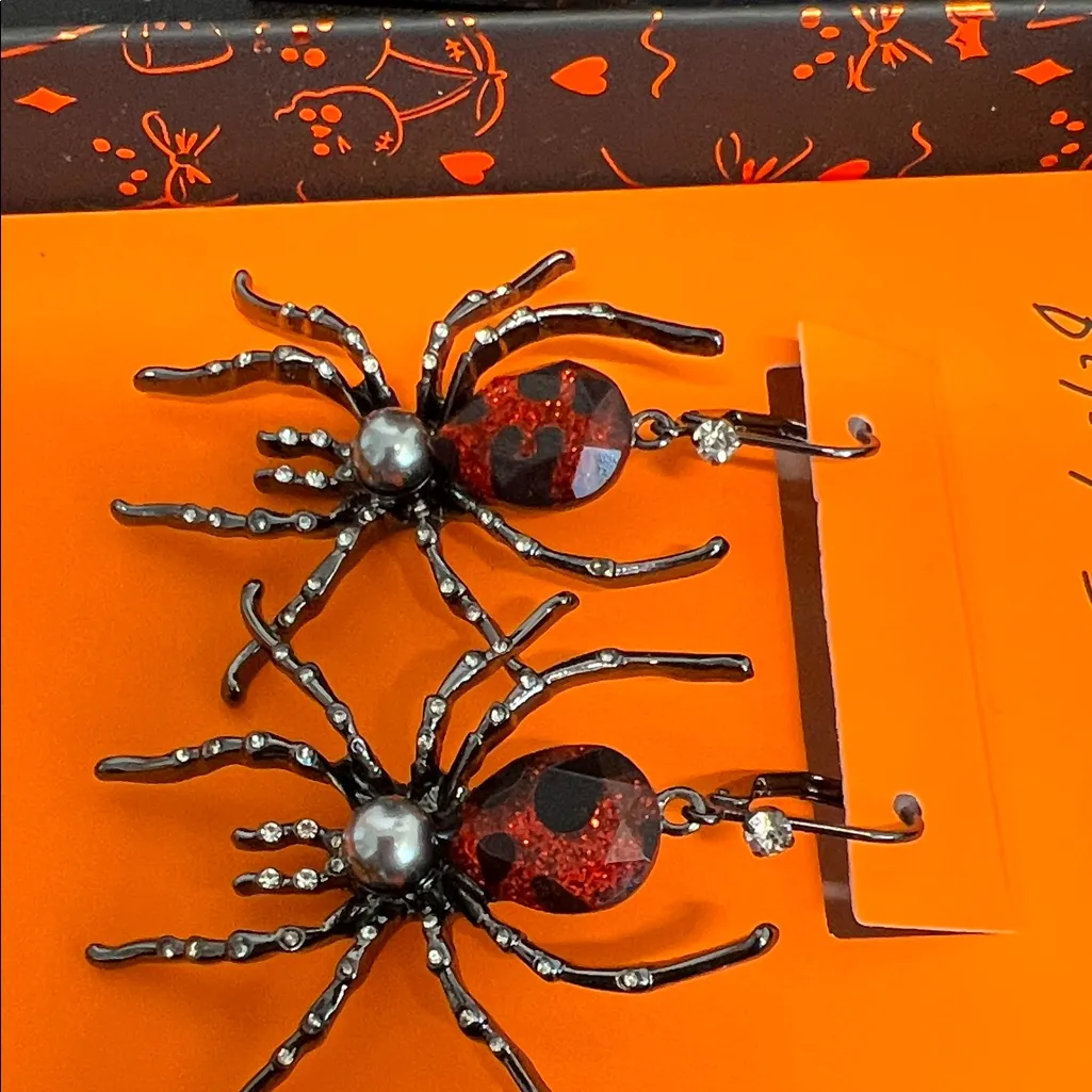 Betsey Johnson | Spider 🕷️ Earrings - Image 8