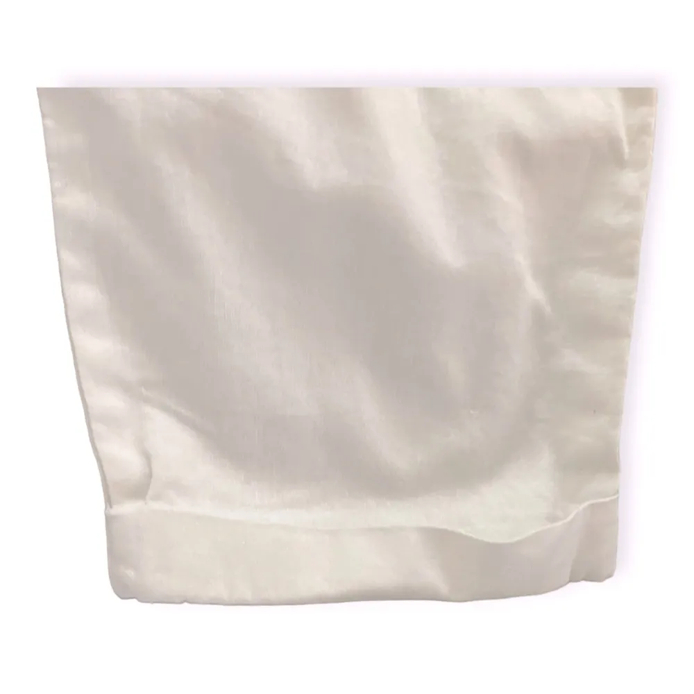 J. Crew Womens White Linen-cotton blend drawstring pant - Image 6