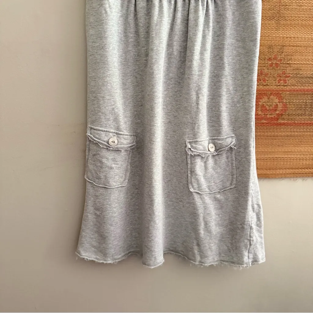 Ling Gray Sleeveless Slip Dress with Pockets Size 4 - Image 2