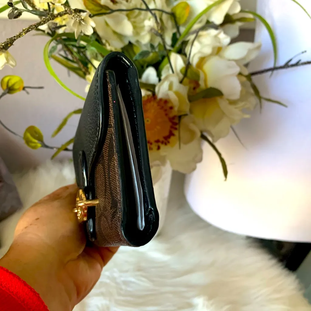 Coach Jade Medium Envelope Wallet In Signature Canvas F87935 - Image 4