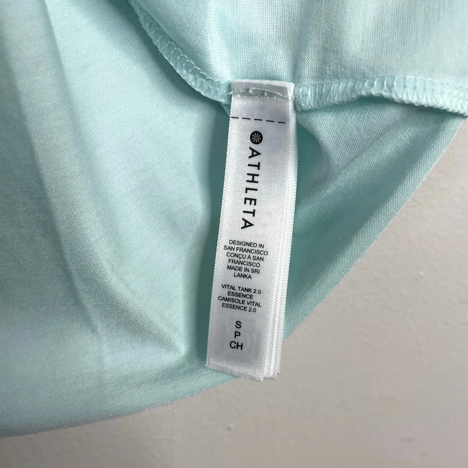 Athleta Vital Tank 2.0 Athletic Lightweight Workout Athleisure Top Reef Green S - Image 9