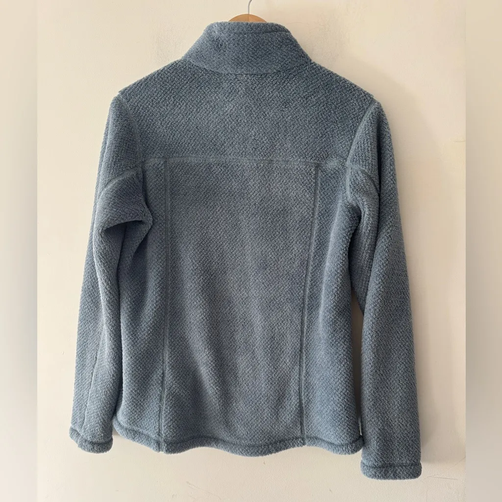 Patagonia Women’s Retool Snap T Fleece Jacket Pullover Shadow Blue - Image 4