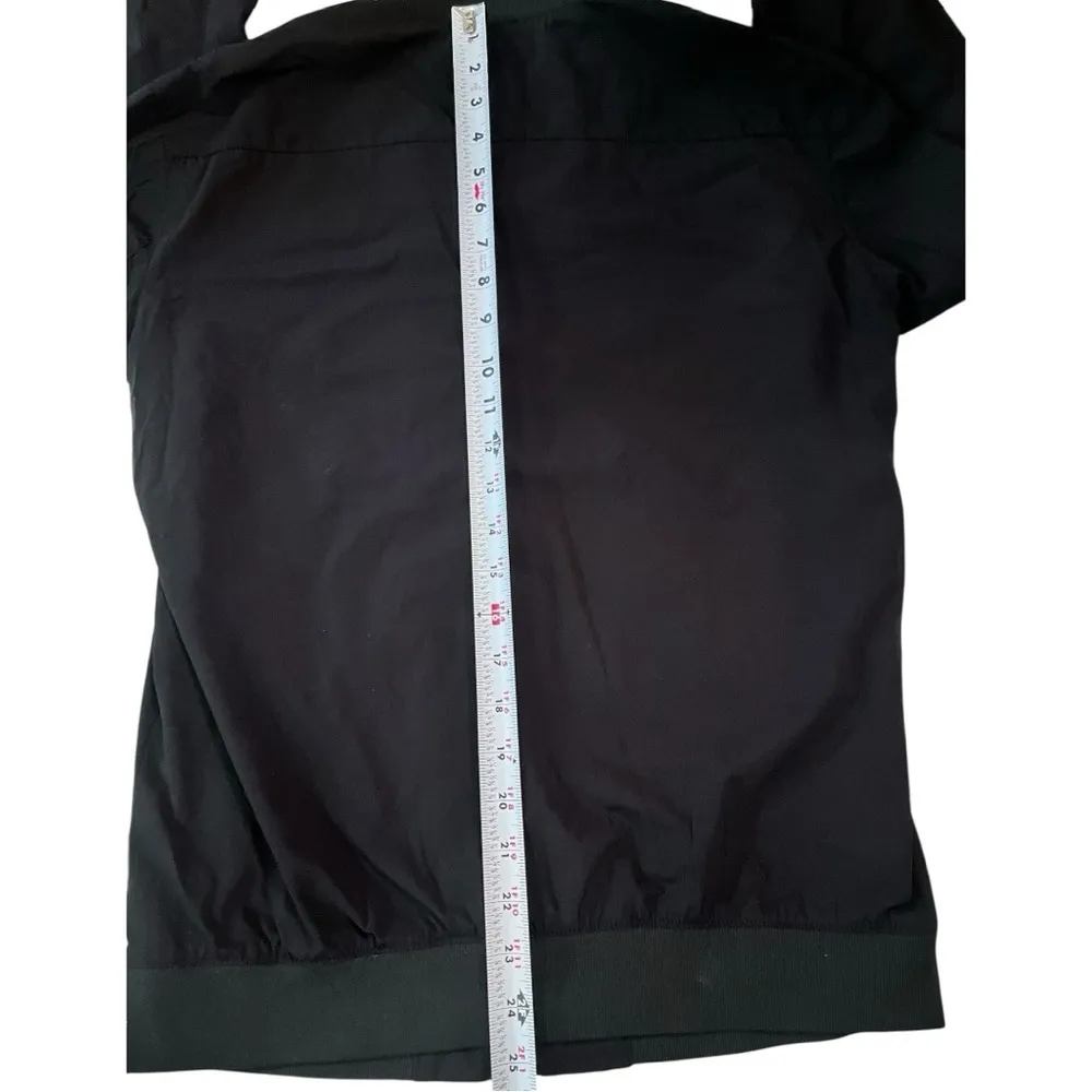 Tahari‎ Streetwear Inspired Black Bomber Jacket Women’s Size S Monochrome NWOT - Image 8