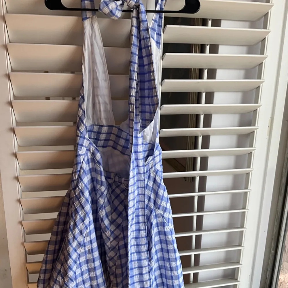 FREE PEOPLE HALTER TOP BLUE DRESS - Image 5