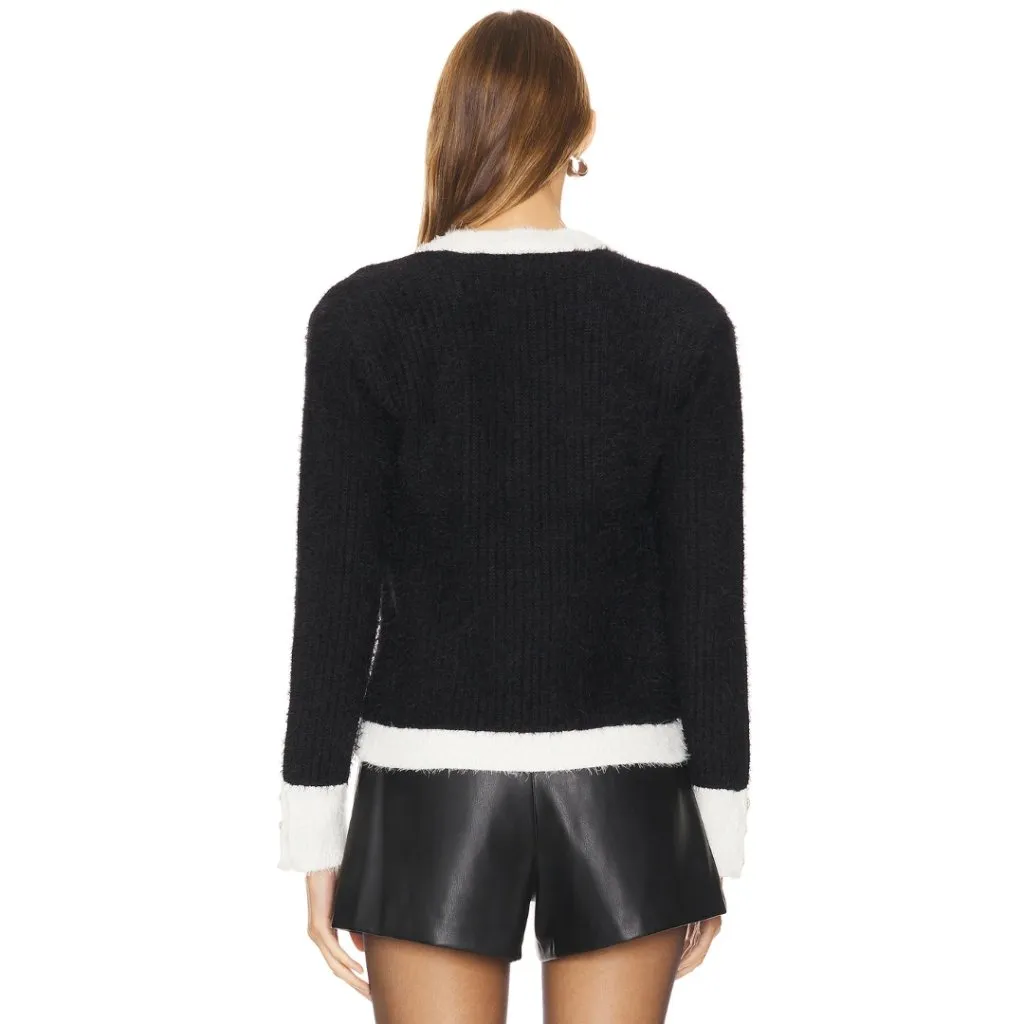 NEW NWT L’AGENCE Georgia Contrast Cardigan Blazer Size XS - Image 4